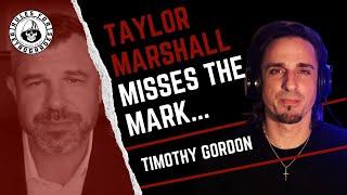 Defending FSSP/ICK from Taylor Marshall