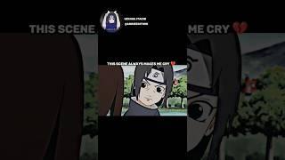 This Scene Always Makes Me Cry  #anime #naruto #narutoshippuden #itachi #izumi #sad #fyp #viral