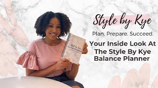 Your Inside Look at The Balance Planner