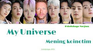 BTS  - My Universe  [O'zbekchaga tarjima/rangli kodli]