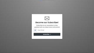 Email Subscription with Email Notification using AJAX, PHP and PHPMailer with Source Code