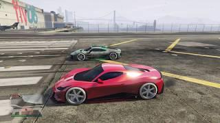 Gta 5 Grotti Furia vs Benefactor Krieger drag race