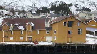 Nusfjord, Lofoten islands, winter