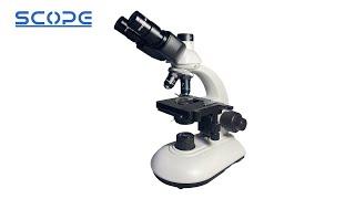 Intro to How to Operate B203TR Biological Microscope Chongqing Scope