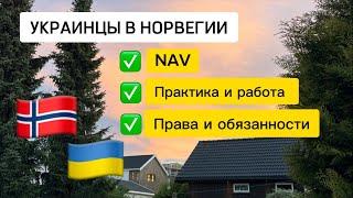 Украинцы в Норвегии, Нав, выплаты, работа, практика, права и обязанности и частые вопросы