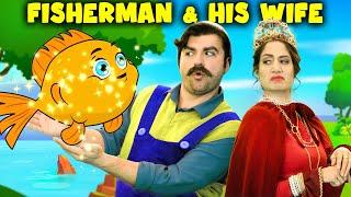 The Fisherman and His Wife | Bedtime Stories for Kids in English | Live Action