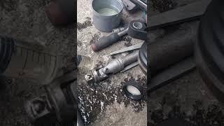 Прокачка сцепления на Рено.