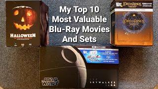 My Top 10 Most Valuable Blu-Ray Movies and Sets.