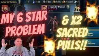 x2 Sacred Shard Fusion Pulls and My 6-Star Awakening Problem!?!