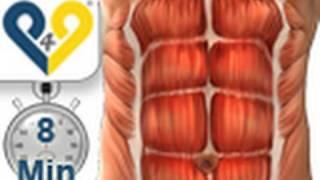 Treinamento abdominais em 8 minutos