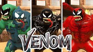 Venom Trilogy - Every Character Powers and Abilties in LEGO Video Game