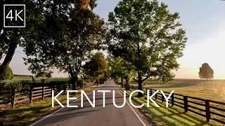 Kentucky Countryside Scenic Drive 4K - Driving the Bourbon and Horse Capital of the World