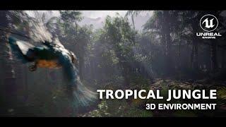 Tropical Jungle 3D Environment Cinematic - Unreal Engine 5