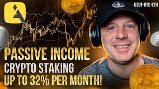 5 years of stable work! Asignat Fund passive income up to 32% per month! Crypto Staking USDT-BTC-ETH