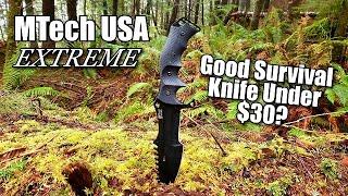 MTech Knives: MTech Extreme Review and Test