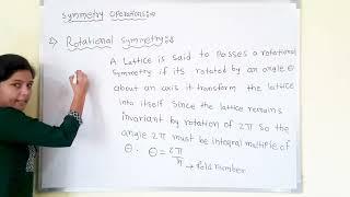 09 Symmetry Operations- Condensed Matter Physics- SET/NET/GATE/JEST