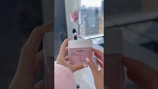 PINK SKINCARE ROUTINE  #skincare #asmr