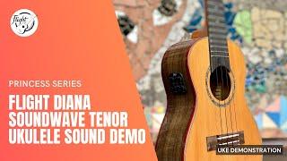 Flight Diana Soundwave Tenor Ukulele Sound Demonstration