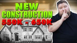 DFW New Construction Homes from $550k - $650k | Best DFW Homes