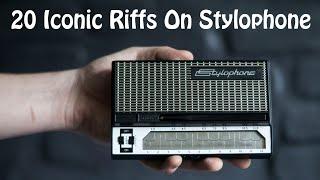 20 Iconic Riffs On Stylophone (last one is so HARD!)