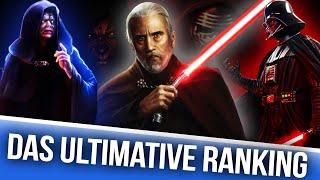 Der MÄCHTIGSTE Sith überhaupt | Das ULTIMATIVE Sith Ranking | Star Wars Deutsch