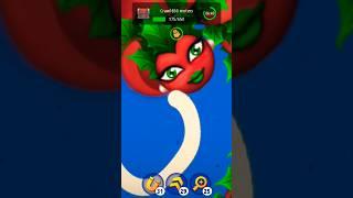 BIGGEST snake worm io game #tranding #gaming #wormszone #viralvideo #shorts