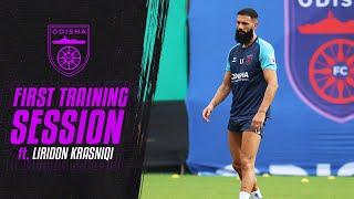 Malaysian recruit Liridon Krasniqi joins the First Team Training Session | OFC Preseason | 2021-22