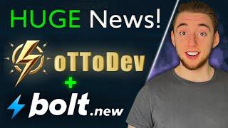 BREAKING NEWS: oTToDev is Now the OFFICIAL Open Source Bolt.new