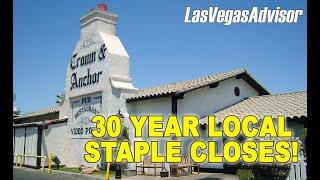 30 YEAR LOCAL STAPLE CLOSES - LAS VEGAS ADVISOR WEEKLY UPDATE 142