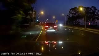 Under $99 AUKEY DR02 Dash cam Raw night footage