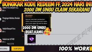 KODE REDEEM FF!! KODE REDEEM FREE FIRE TERBARU 4 Oktober 2024 HARI INI‼️