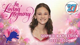 Sophie Kay Elton Memorial Service