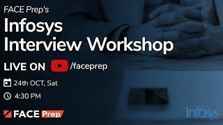 Infosys Recruitment - 2021 Passouts - FREE Interview Workshop