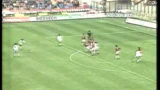 Гол. Asprilla. 1993 год. Милан - Парма. 0:1