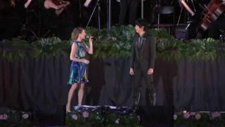 The Moon Represents My Heart - Hayley Westenra & Shin (World Games 2009 - High Definition)