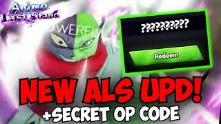 New Secret Code & ALS GODLY DRAGONBALL UPDATE!