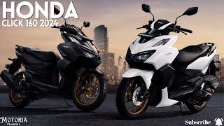 Honda Click 160 2024: New Sportier Design, Powerful Engine, & Affordable Price | Best 160cc Scooter?