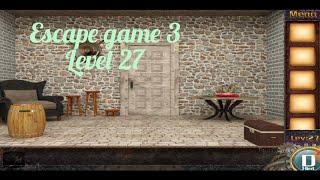 Escape game 50 rooms 3 level 27 |  Can you escape the 100 rooms 3 level 27