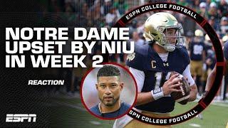 Marcus Freeman has to re-evaluate Riley Leonard  McFarland reacts to Notre Dame's loss to NIU