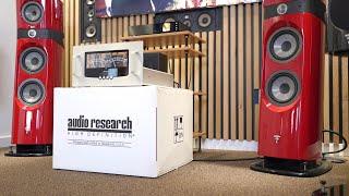 AUDIO RESEARCH’S new Ghost Meter Technology and the Power of the Reference 80S STEREO AMPLIFIER!