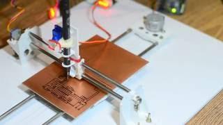 DIY PCB Ink Plotter using Arduino and GRBL CNC - Make PCB at home in few hours