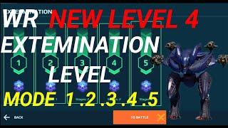 [ WR ]War Robots Extermination Mode Level 1.2.3.4.5 Completed War Robots Guide Video