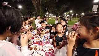 bbq of Singapore East Coast Park.