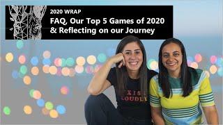 ThinkerThemer 2020 Wrap: FAQ, Our Top 5 Board Games of 2020 & Our Channel Journey (So Far!)