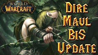 Best in Slot: Hunters Pre-Raid BiS Update (Dire Maul)