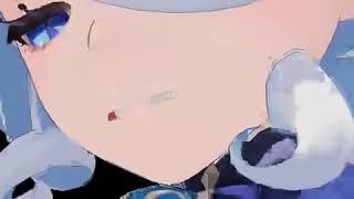[mmd girl fart] Animation Furina farting on you