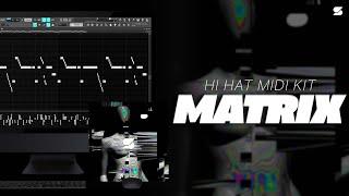 [+25] Hi Hat Midi Kit 2023 - MATRIX [NARDO WICK, LIL BABY, 808 MAFIA, SOUTHSIDE] Trap Midi Pack