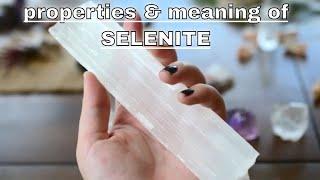 Selenite Meaning Benefits and Spiritual Properties