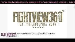 2019 BUSINESS PLAN FOR FIGHT VIEW 360 & TSTREET CONTROVERSY LIVE! BOXING MEDIA REVIEW!