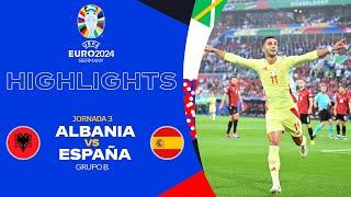 HIGHLIGHTS - Albania vs España | UEFA EURO 2024 - J3 | TUDN